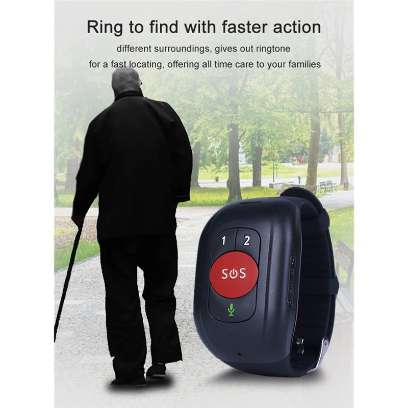 AB15-Smart Watch Bracelet 4G L - Fall Detection Watch recension och pris