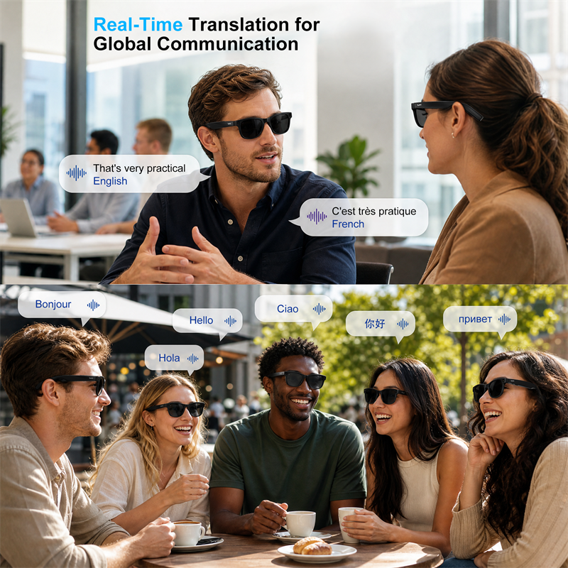 IMIKI Ai Smart Glasses 4K 800W - Smart Glasses Lens recension och pris
