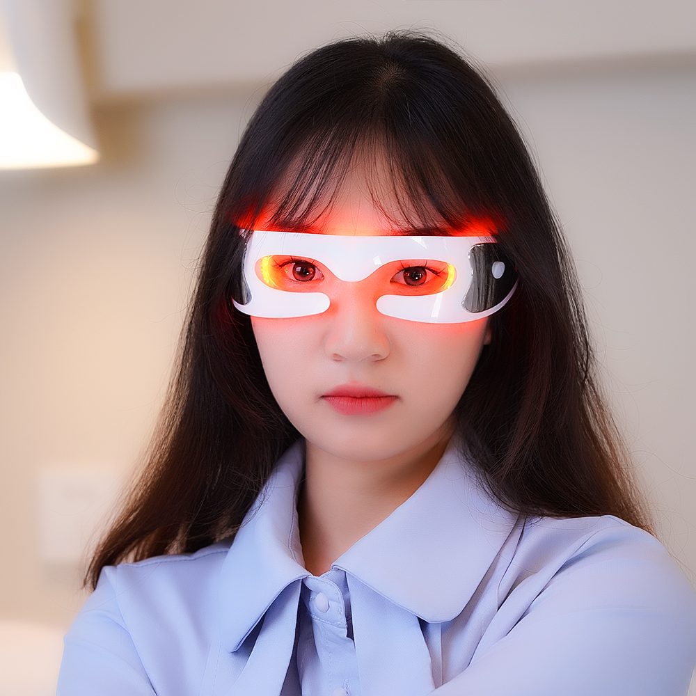 LED Eyecare Mask Device EMS Si - Light Therapy Glasses recension och pris