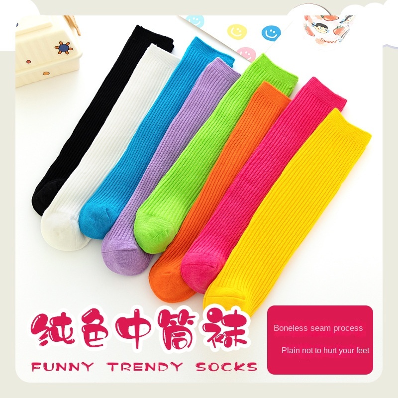 1pairs Cute Baby Girls Ribbed  - Baby Sock Oximeter recension och pris