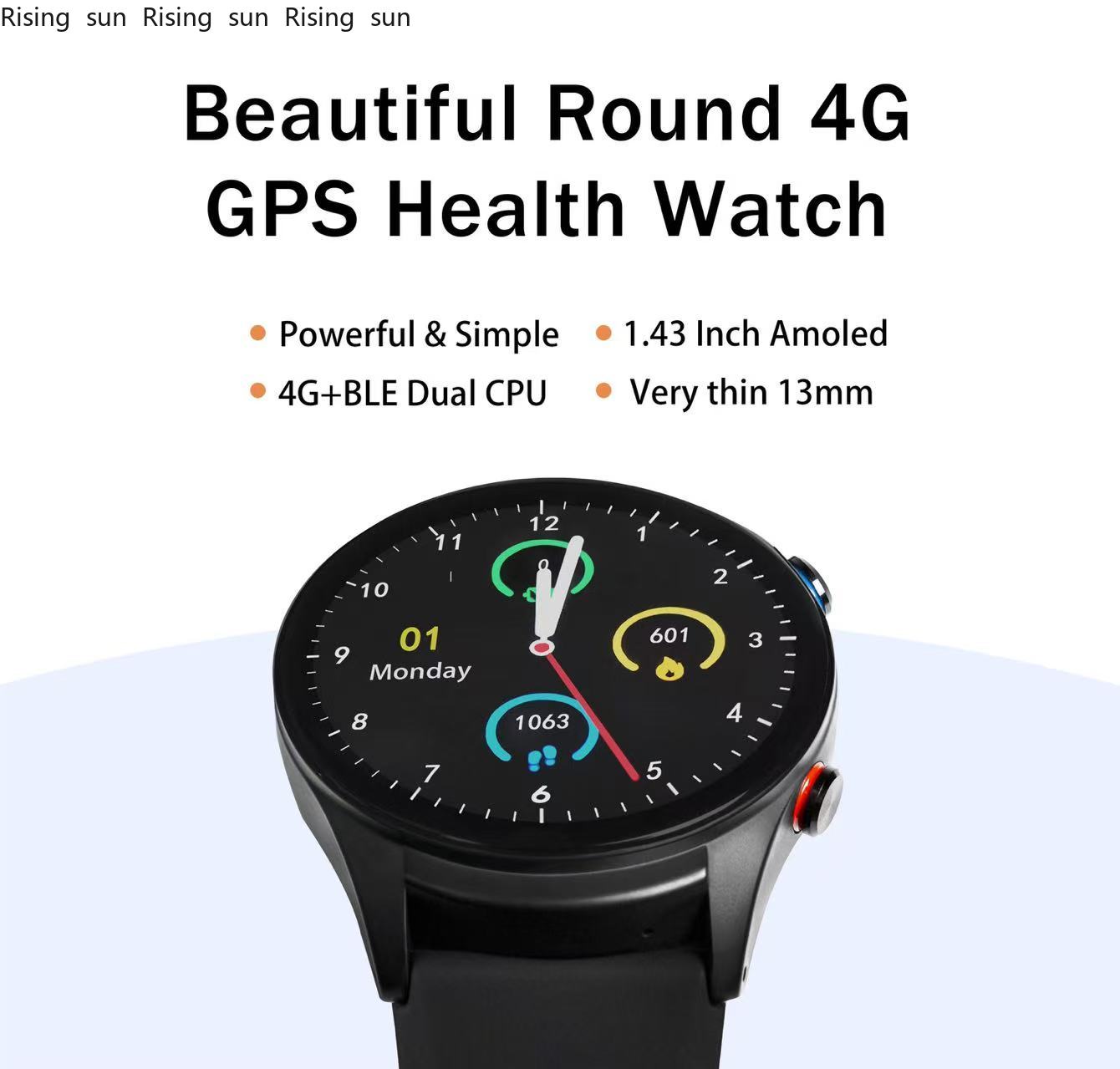 4G Elderly care smart watch Fa - Fall Detection Watch recension och pris
