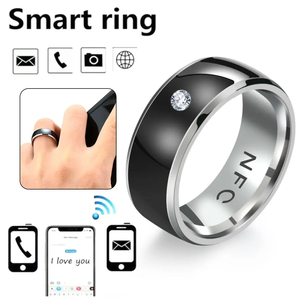 NFC Smart Ring Stainless Steel - Smart Ring Nfc Pay recension och pris