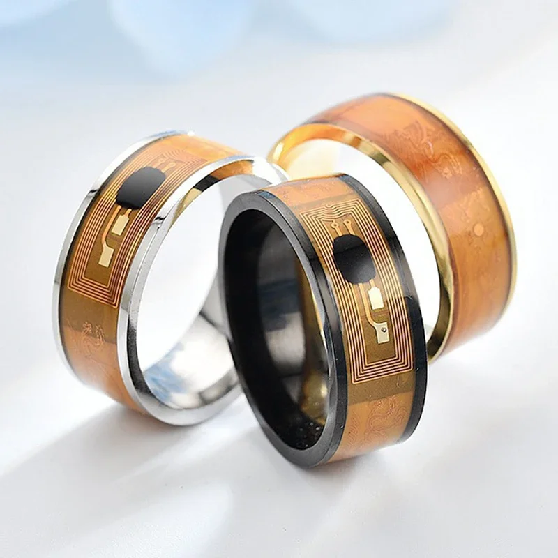 Luxury NFC Stainless Steel Pho - Smart Ring Nfc Pay recension och pris