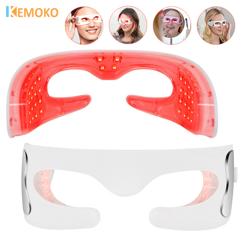 Red Light Theraphy Eye Massage - Light Therapy Glasses recension och pris