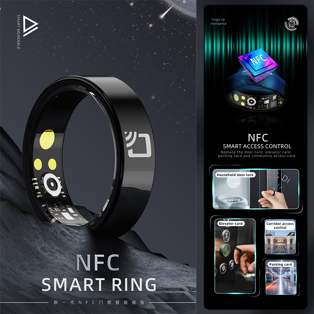 R20 Ceramic Smart Ring Support - Smart Ring Nfc Pay recension och pris