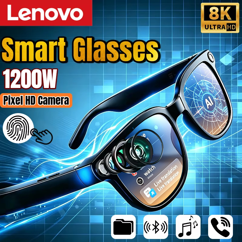 Lenovo AI Smart Glasses 8K Rem - Smart Glasses Lens recension och pris