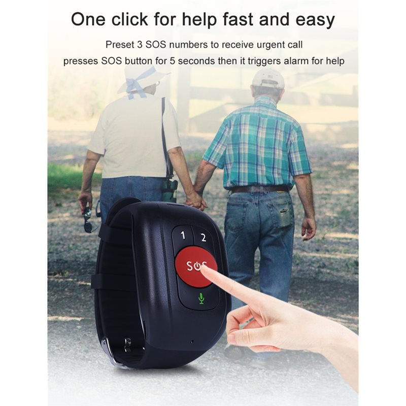 【GIFT】Urgent Call SOS Smart Wa - Fall Detection Watch recension och pris