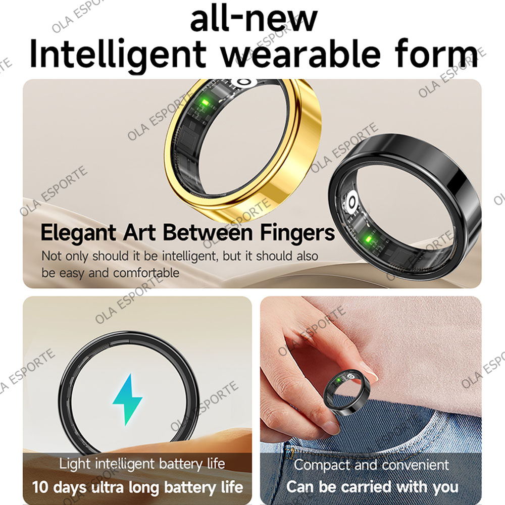Smart Ring For Men Women Touch - Temperature Ring Skin recension och pris