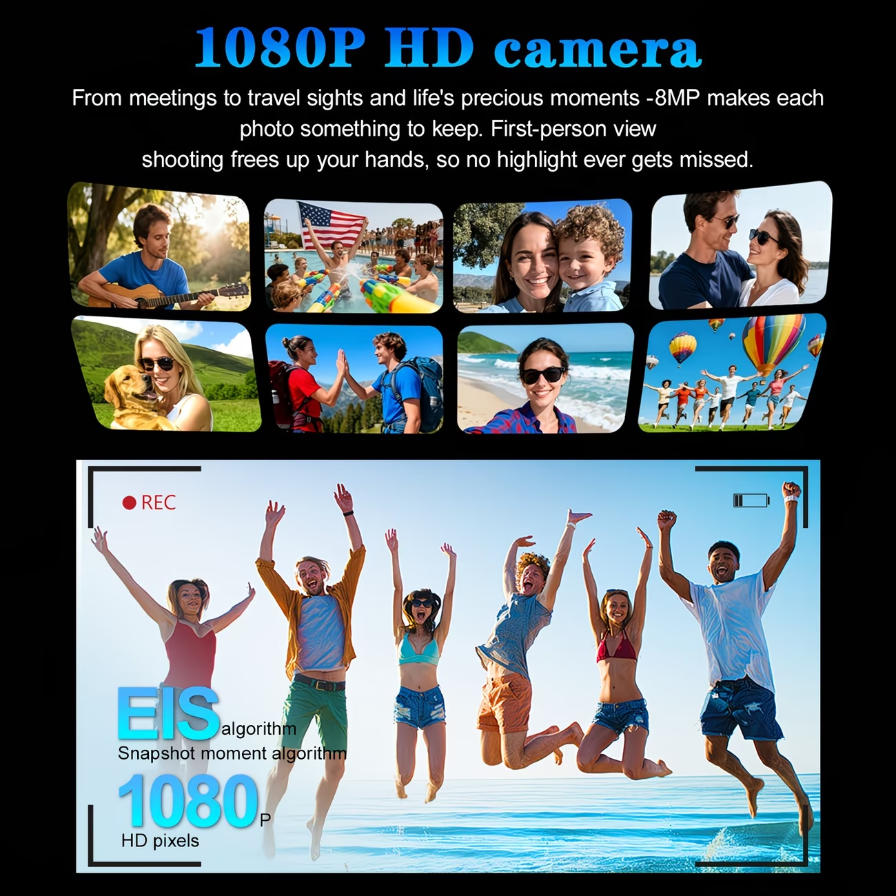 2026 HD AI Smart Glasses 32GB  - Smart Glasses Lens recension och pris