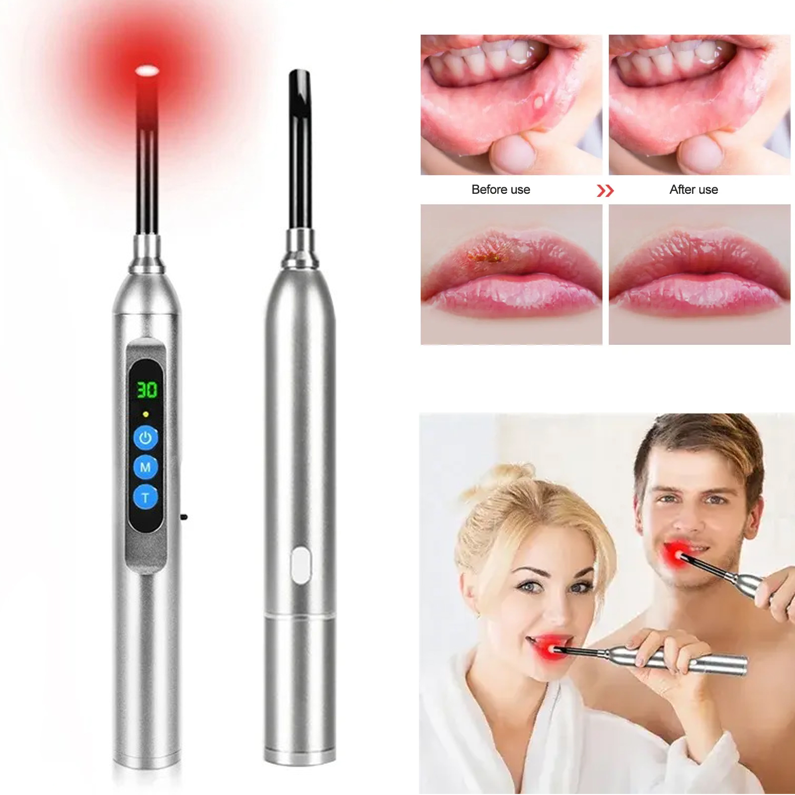 Red Light Therapy Device Canke - Galvanic Skin Sensor recension och pris