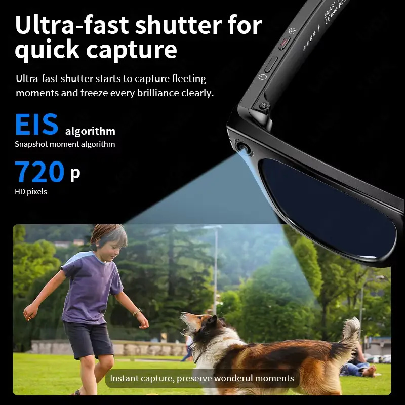 AI Smart Glasses with 8MP Came - Smart Glasses Lens recension och pris